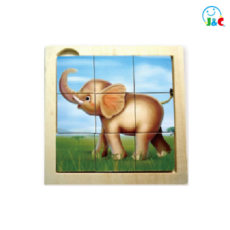 Wooden Jigsaw Puzzle-Elephant