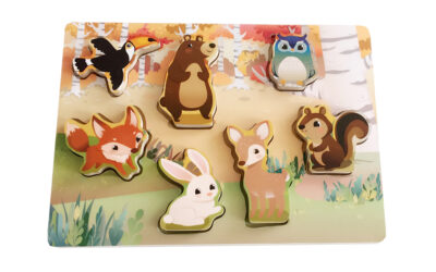 Wooden Chunky Puzzle-Forest Animal