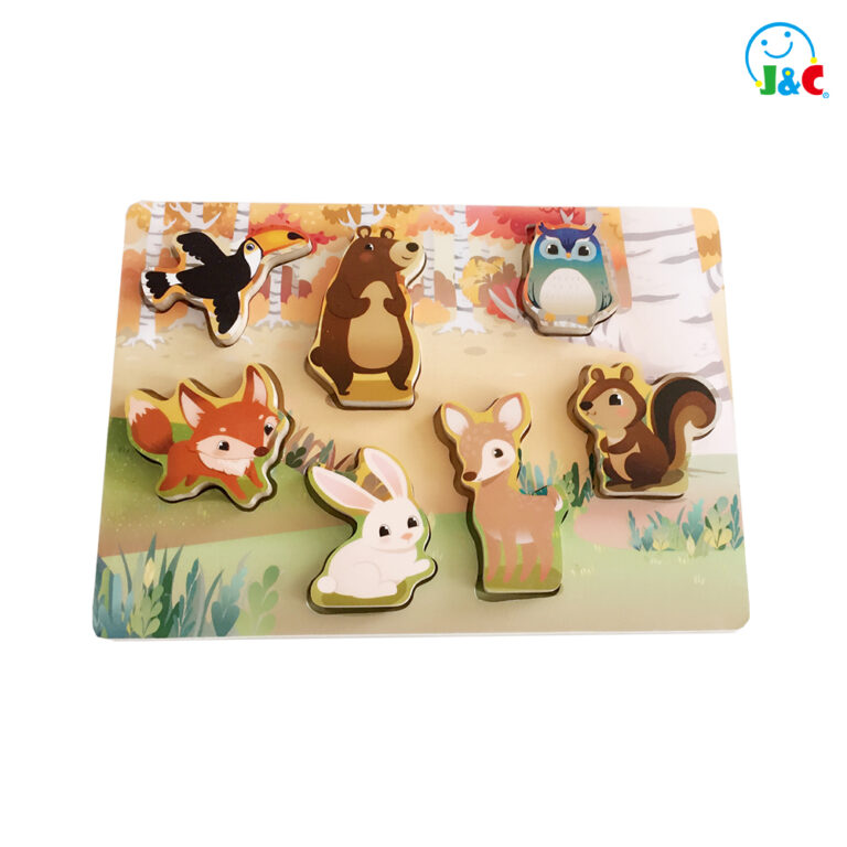 Wooden Chunky Puzzle-Forest Animal