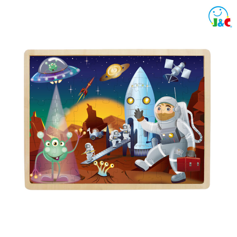 Wooden Jigsaw Puzzle-Outer Space