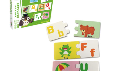 Cardboard Match-Up Puzzle-Alphabet
