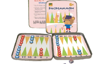 Wooden Magnetic Game-Backgammon